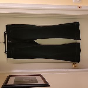 Ann Taylor Loft Size 14 Dark Blue Flare Jeans